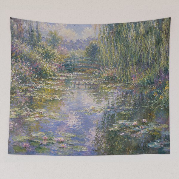 Item preview, Claude Monet Water Lilies designed and sold by maniacfitness.
