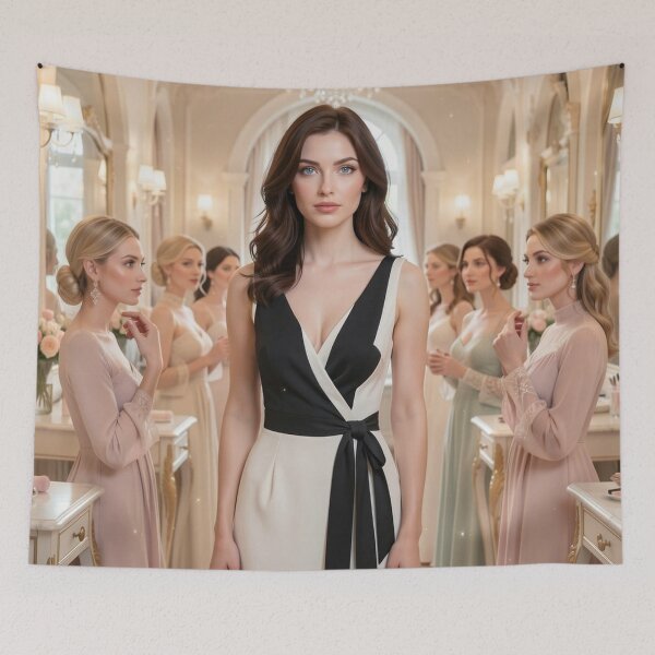 Item preview, The Regal Silhouette in the Grand Salon designed and sold by TaBogroupsRed.