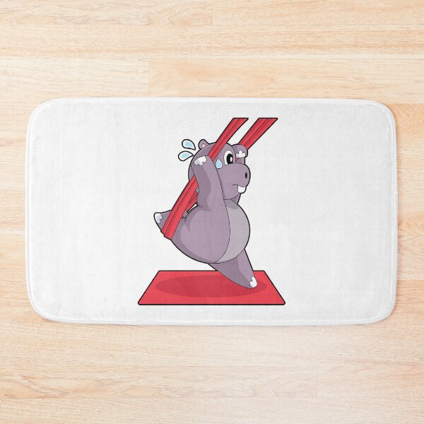 Item preview, Hippo Yoga Fitness Gymnastics designed and sold by Snabdesign84.