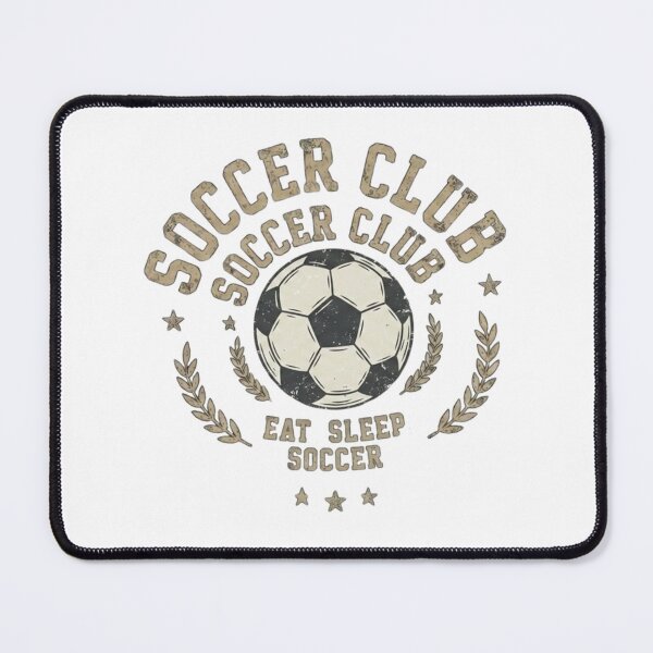 Item preview, Vintage Soccer Club Eat Sleep Soccer Badge designed and sold by SleepyPanda_Designs.