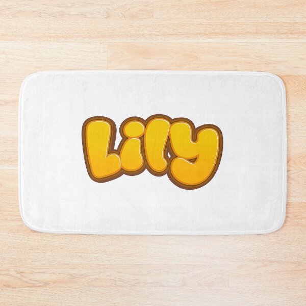 Item preview, Lily text designed and sold by Sticktle.