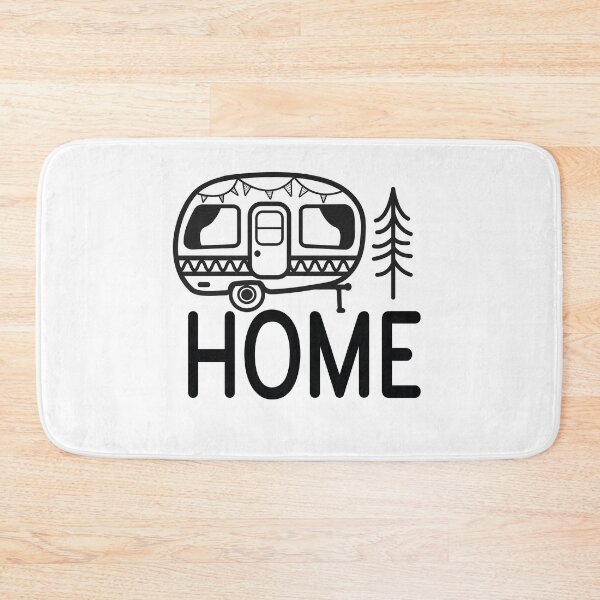 Item preview, Home - Cute Mountain Nature Hiking Outdoor Forest Camper Gift designed and sold by FuzionRaptor.