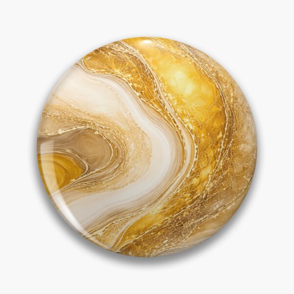 Item preview, Elegant Gold and Ivory Marble Abstract designed and sold by annenambiro.