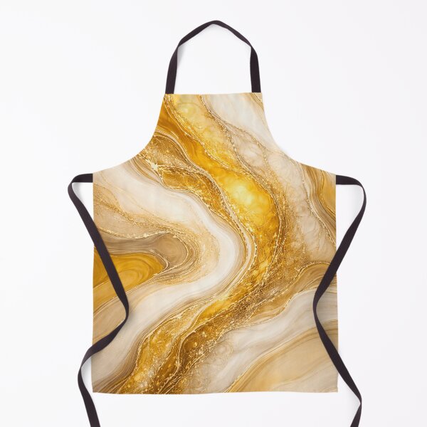 Item preview, Elegant Gold and Ivory Marble Abstract designed and sold by annenambiro.
