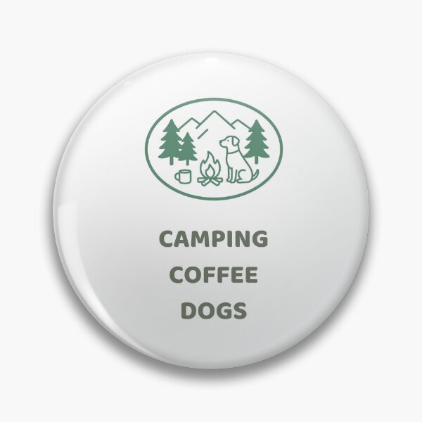 Item preview, Camping  Coffee Lover with Dog – Outdoor Adventure Design designed and sold by gluxdesing.