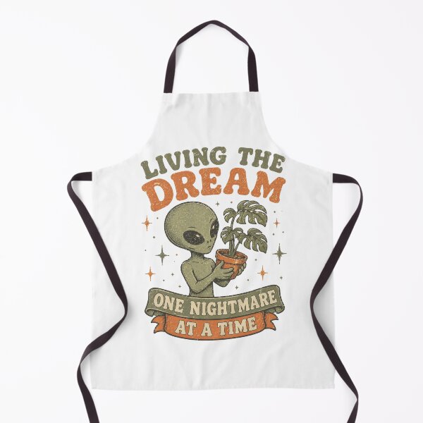 Item preview, Living The Dream One Nightmare At A Time Alien Plant Parent designed and sold by Region.