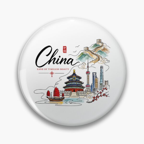 Item preview, China Land of Timeless Beauty – Chinese Landmarks designed and sold by Newthingzy.