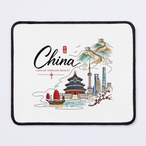 Item preview, China Land of Timeless Beauty – Chinese Landmarks designed and sold by Newthingzy.