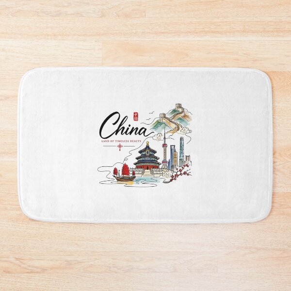 Item preview, China Land of Timeless Beauty – Chinese Landmarks designed and sold by Newthingzy.