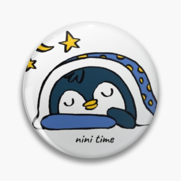 Item preview, Nini Time Penguin Sleeping Shirt | Kawaii Bedtime Tee | Gift for Sleep Lover Women designed and sold by SOLIORA  ATELIER.