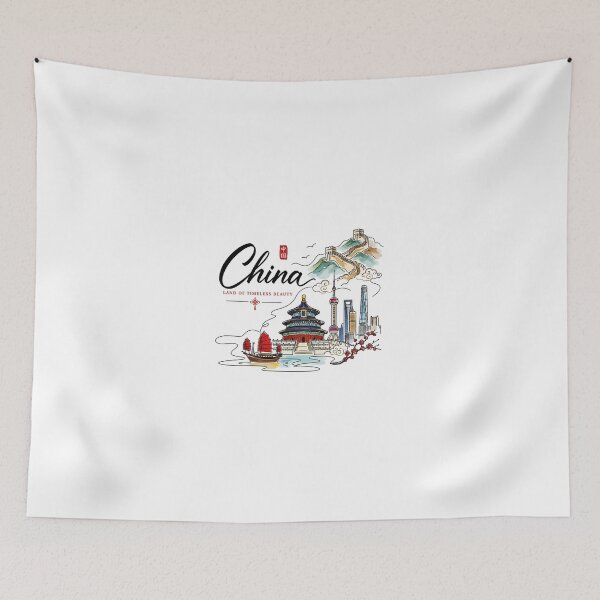Item preview, China Land of Timeless Beauty – Chinese Landmarks designed and sold by Newthingzy.
