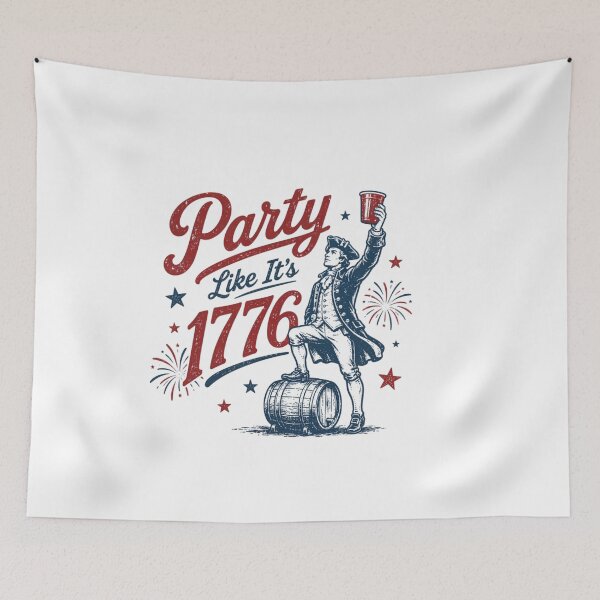 Item preview, Party Like It's 1776 Funny 4th of July America Independence Day Design  designed and sold by Thread&Fable.