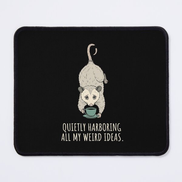 Item preview, Quietly Harboring All My Weird Ideas Opossum Tee designed and sold by artlife4.