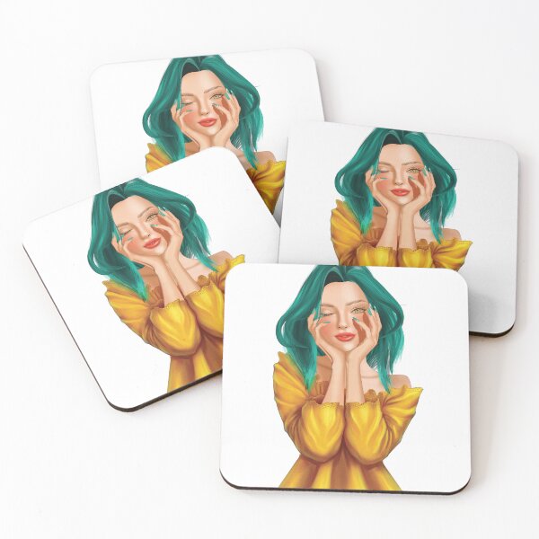 Item preview, TEAL HAIR GIRL designed and sold by Ninni Store312.