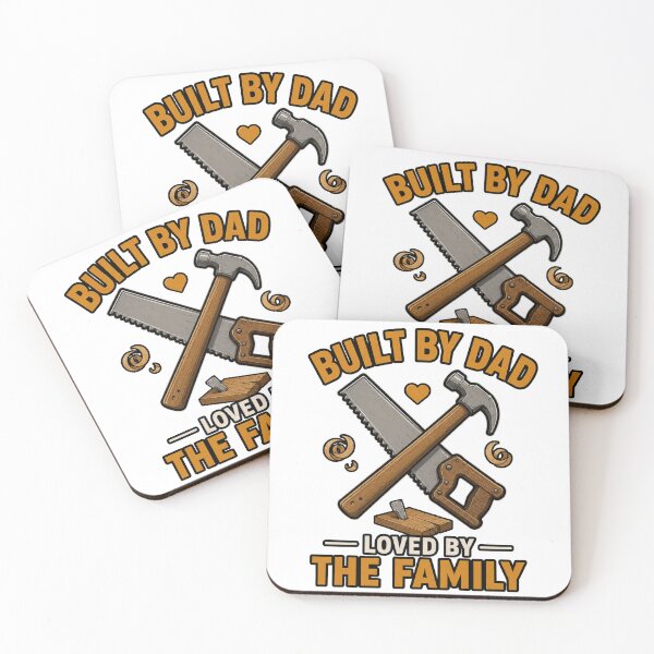 Item preview, Built By Dad Loved By The Family Shirt designed and sold by PINK FREE.