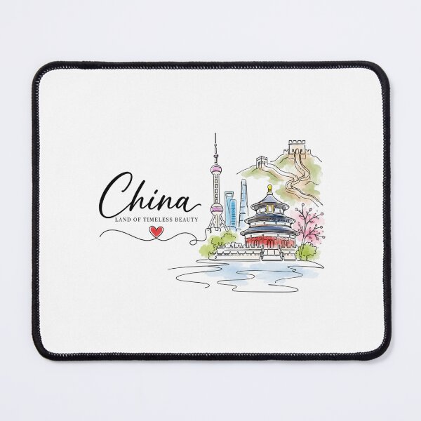 Item preview, China Land of Timeless Beauty – Chinese Landmarks designed and sold by Newthingzy.