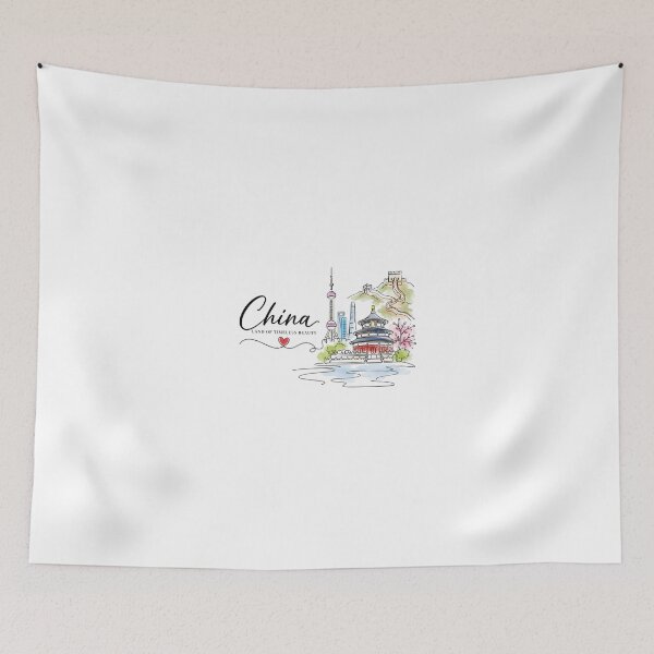 Item preview, China Land of Timeless Beauty – Chinese Landmarks designed and sold by Newthingzy.