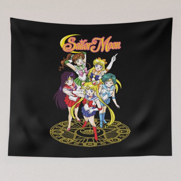 Item preview, Sailor Moon Team with Magic Circle designed and sold by yresa.