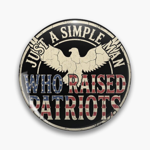 Item preview, Just A Simple Man Who Raised Patriots Vintage Flag Father's Day designed and sold by TeNovaStudio.