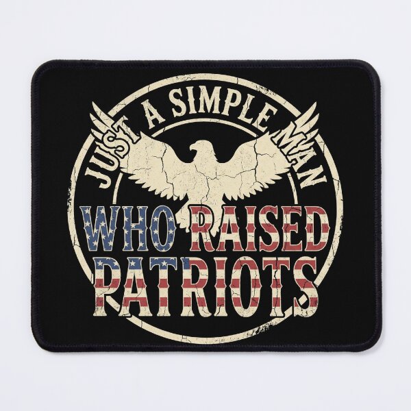 Item preview, Just A Simple Man Who Raised Patriots Vintage Flag Father's Day designed and sold by TeNovaStudio.