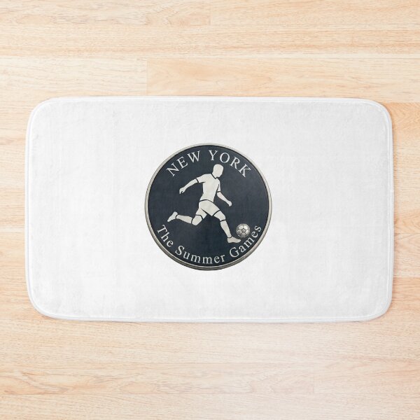Item preview, New York Summer Games Soccer Badge designed and sold by laughingshirts.