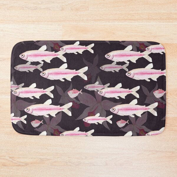 Item preview, Pink Sardine Club - Orchid Tides - Black Plum Silk designed and sold by Piret Victoria Ribas.