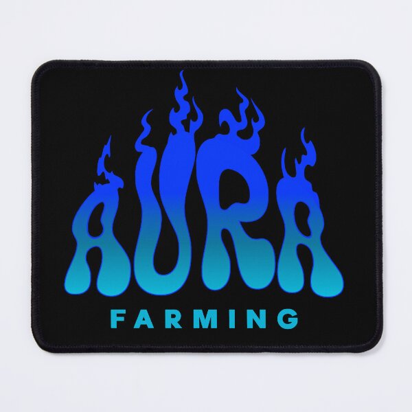 Item preview,  Aura farming blue designed and sold by VRedBaller.
