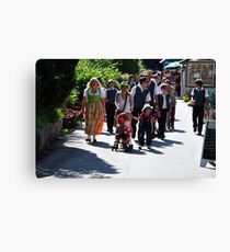 Street Candid Canvas Print