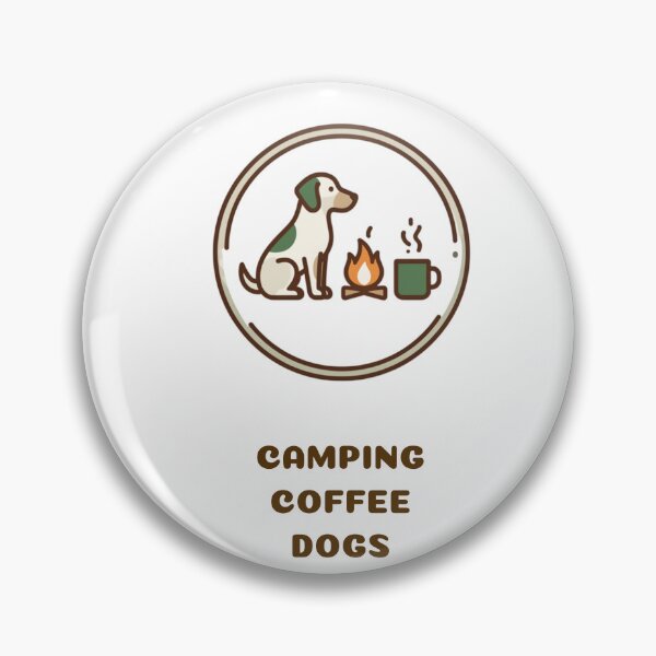 Item preview, Dog Camping Coffee Club – Adventure Awaits designed and sold by gluxdesing.