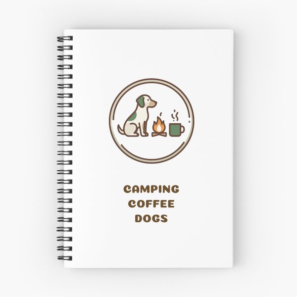 Item preview, Dog Camping Coffee Club – Adventure Awaits designed and sold by gluxdesing.