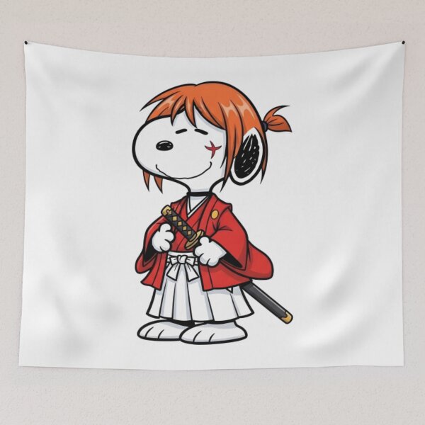 Item preview, Snoopy as Kenshin designed and sold by yresa.