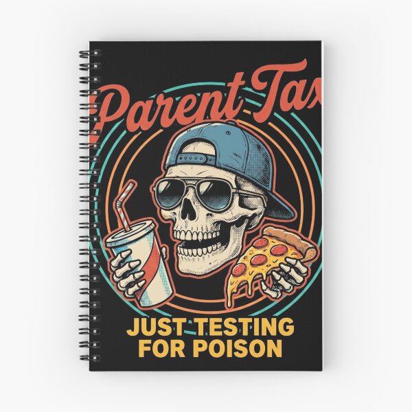 Item preview, Parent Tax Just Testing For Poison Retro Skeleton Father's Day designed and sold by TeNovaStudio.