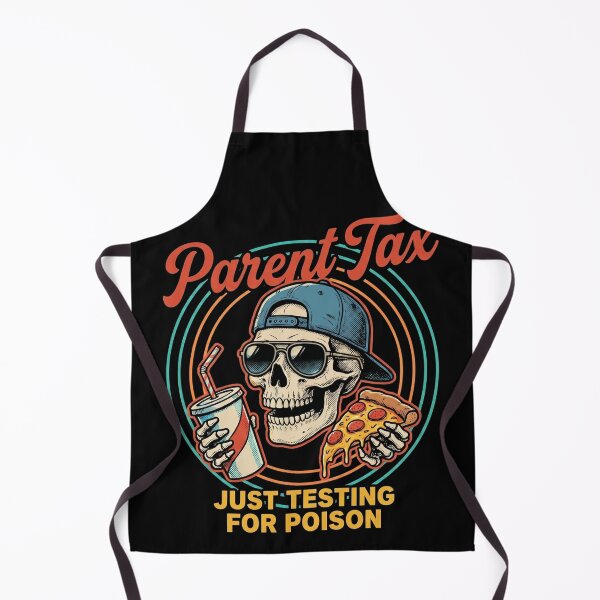 Item preview, Parent Tax Just Testing For Poison Retro Skeleton Father's Day designed and sold by TeNovaStudio.