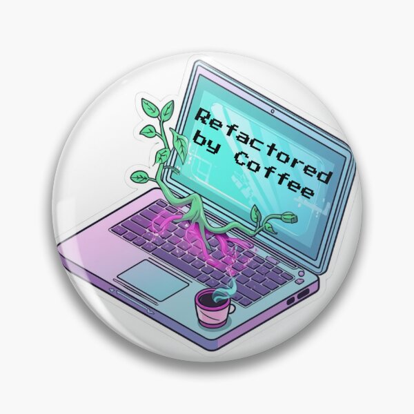 Item preview, Cyberpunk Laptop Caffeine Coding Geek Art designed and sold by caffeinepixels.