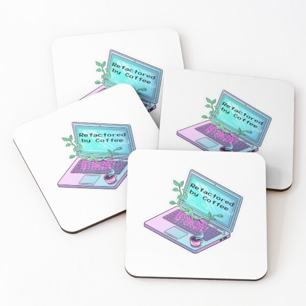 Item preview, Cyberpunk Laptop Caffeine Coding Geek Art designed and sold by caffeinepixels.