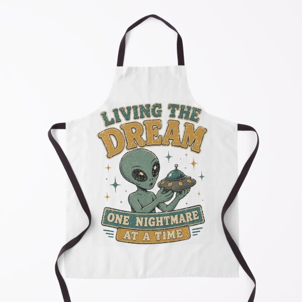 Item preview, Living The Dream One Nightmare At A Time Alien UFO Collector designed and sold by Region.