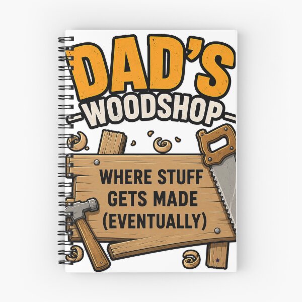 Item preview, Dad's Woodshop Shirt Funny Woodworking Dad Gift designed and sold by PINK FREE.