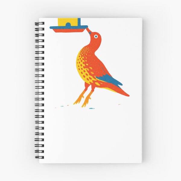 Item preview, Mod Nature Art No.7: Retro Folk Bird Print designed and sold by NO BEAVER NO PUNK.