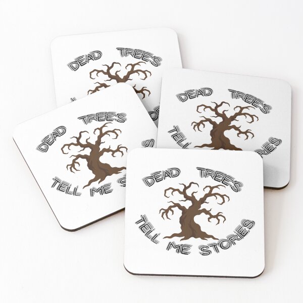 Item preview, Dead Trees Tell Me Stories – Book Lover Quote designed and sold by Snedsdigital.