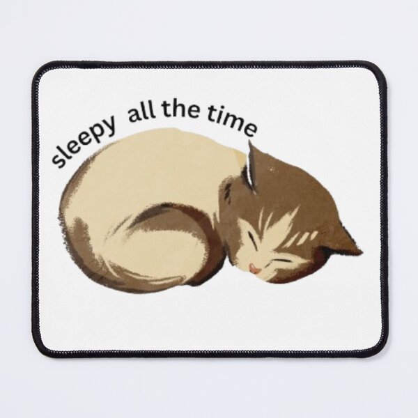 Item preview, Sleepy All The Time Cat Shirt | Cozy Sleeping Cat Tee | Gift for Cat Lover Women designed and sold by SOLIORA  ATELIER.