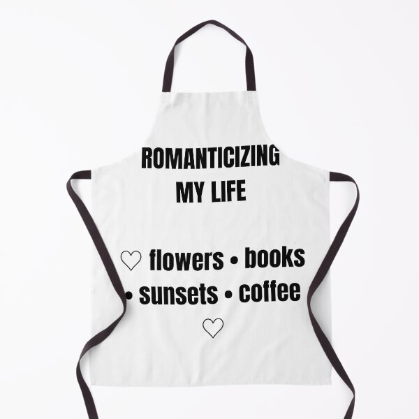 Item preview, ROMANTICIZING MY LIFE  ♡ flowers • books • sunsets • coffee ♡ designed and sold by     Pink Chaos Club.