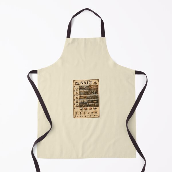 Item preview, Vintage Salt History Food Infographic Poster⁠ designed and sold by Easternpantry.