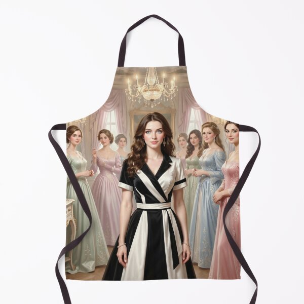 Item preview, Vintage Opulence and the Monochrome Gown designed and sold by TaBogroupsRed.