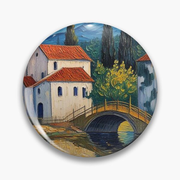 Item preview, Small town idyll designed and sold by sid1802.