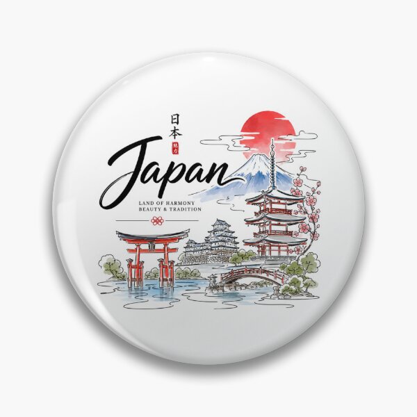 Item preview, Japan Land of Harmony, Beauty & Tradition designed and sold by Newthingzy.