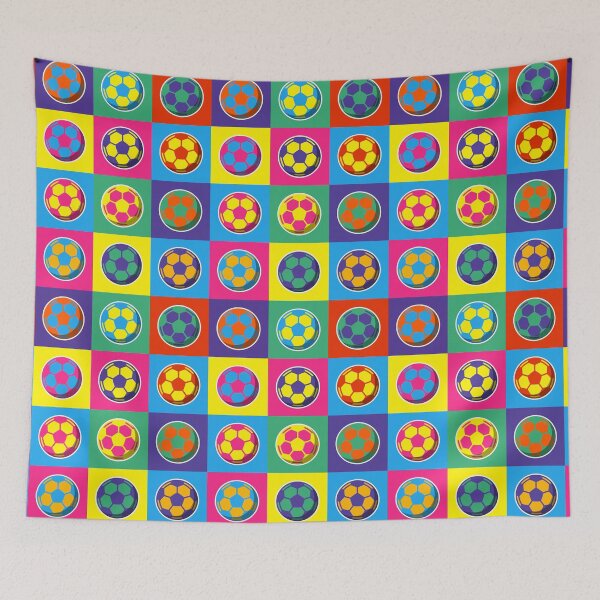 Item preview, Pop Art Football Pattern designed and sold by Slam-Dunkan.