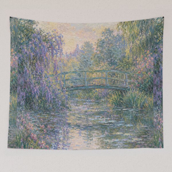 Item preview, Claude Monet Water Lily Pond designed and sold by maniacfitness.
