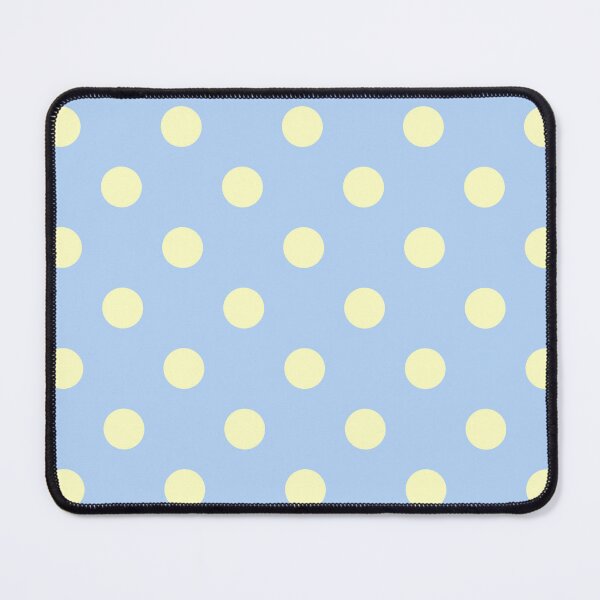 Item preview, Light Blue Butter Yellow Polka Dot Aesthetic Cute Big Dots designed and sold by ElGhazal-Art.
