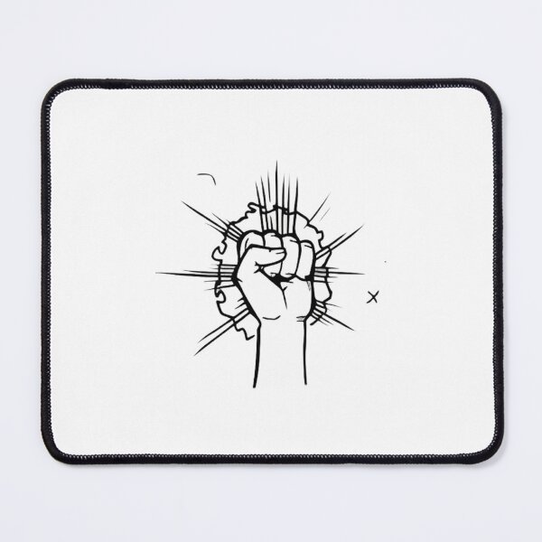Item preview, The Rock Smash Fist - Exploding Impact Lines  designed and sold by Mrdonut-ARt.