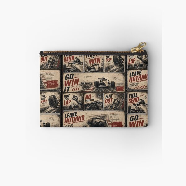 Item preview, Vintage Pit Radio F1 Grand Prix Racing Poster 3 designed and sold by PlanetEye Designs.